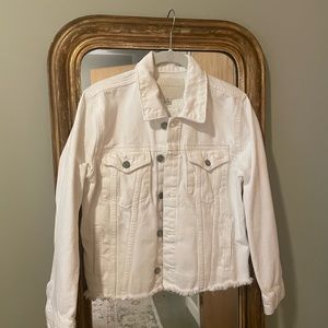 Lucky Brand white jean jacket